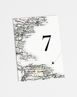 Números da mesa "Mapa"