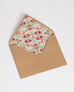 Envelopes com forro "Verano"