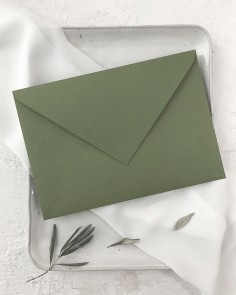 Envelope verde oliva para...